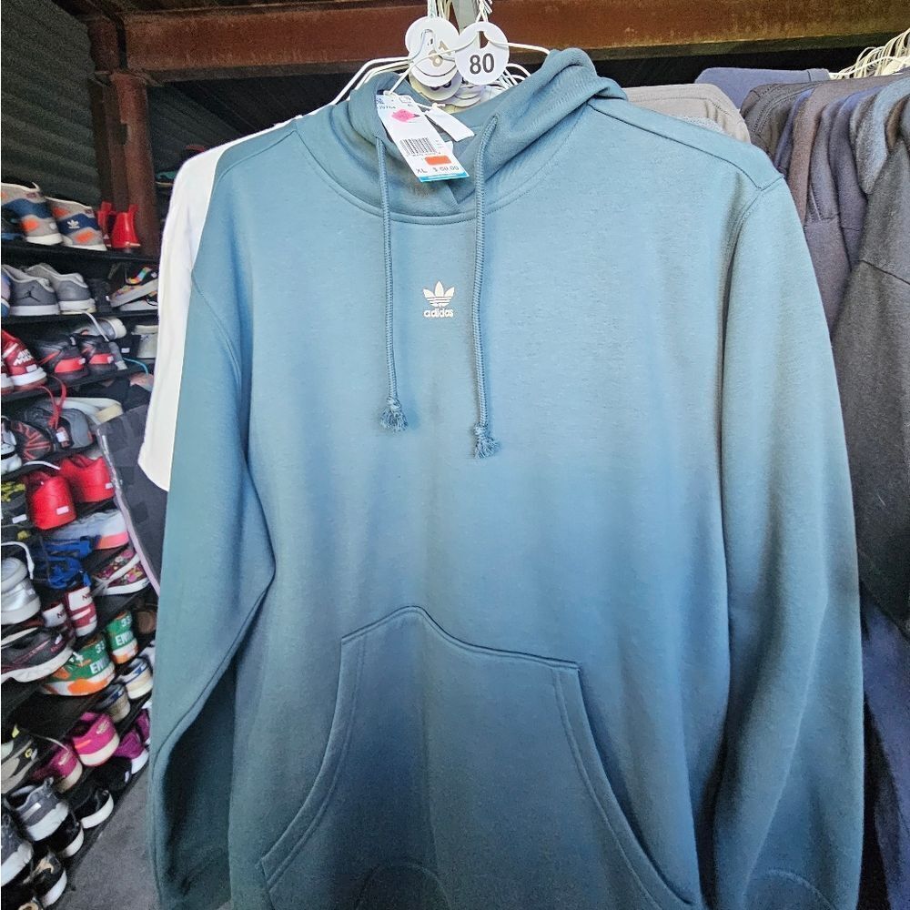New hoodie men blue size xl 080